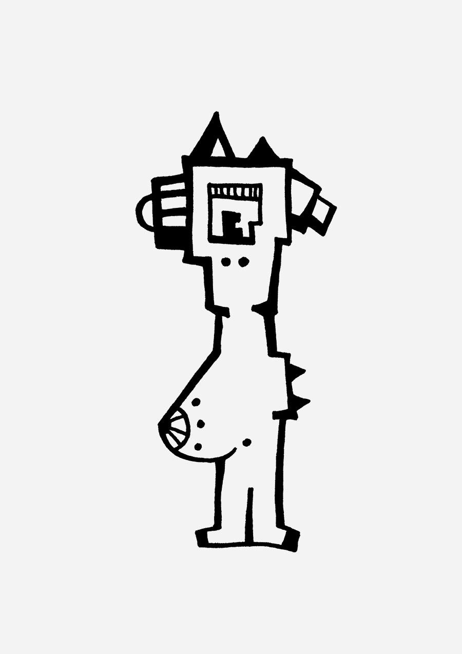 Kleiner Nacki zeigt eine liebevolle Illuwillu Figur zwischen Freiheit, Natürlichkeit und Unschuld.