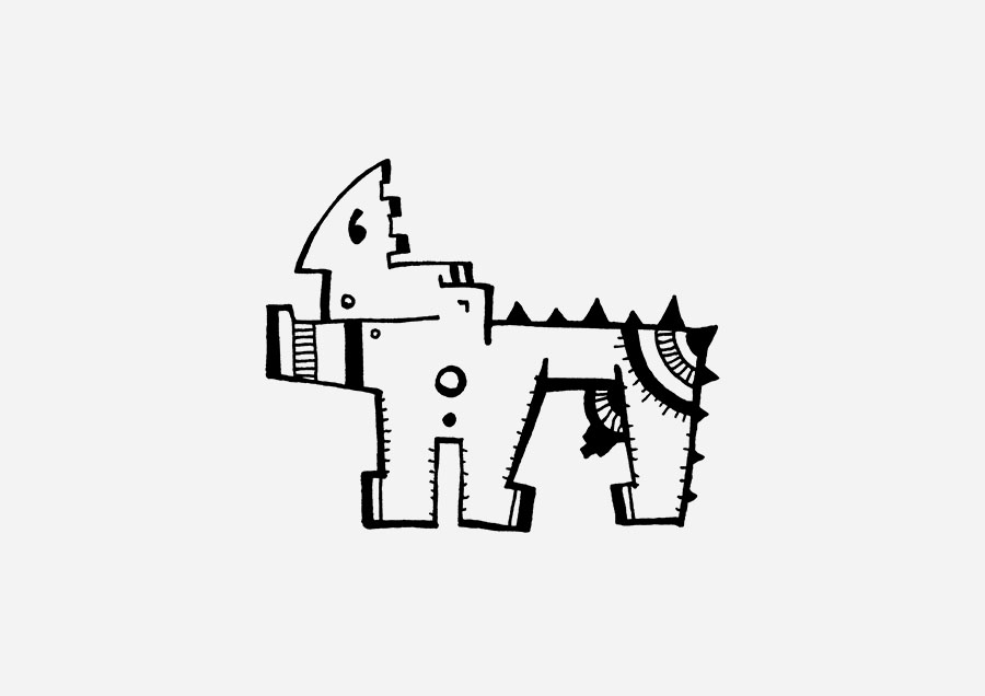 Der kleine Zentaur zeigt einen Illuwillu Charakter zwischen Stärke, Unsicherheit und verletzlichem männlichem Ego.