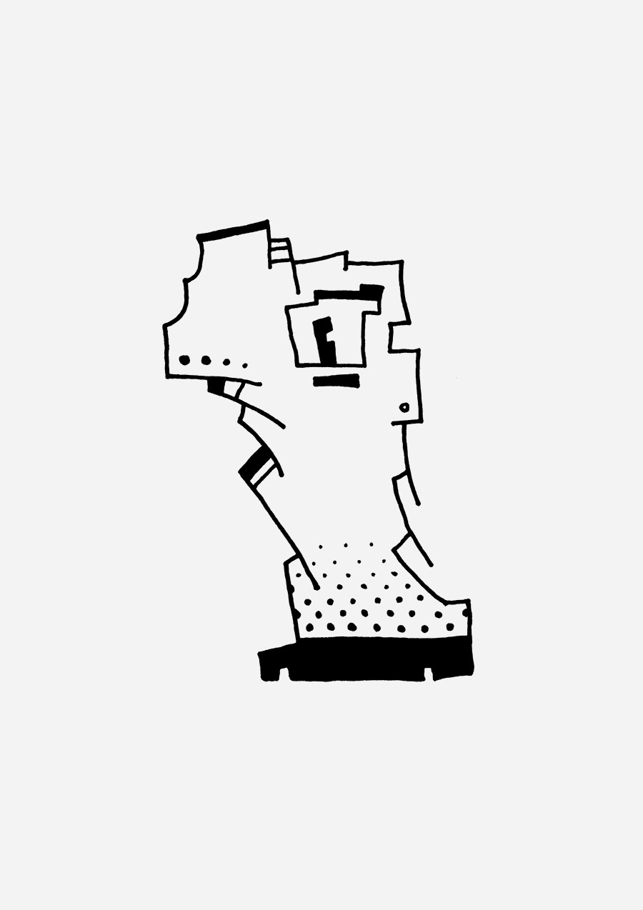 David Hohlkopf zeigt eine Illuwillu Figur zwischen Gutmütigkeit, Halbwissen und bemerkenswerter Sorglosigkeit.