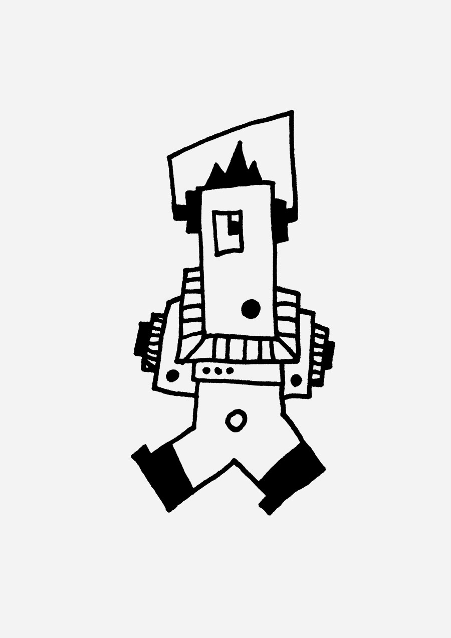 Frank Rock zeigt eine musikverrückte Illuwillu Figur zwischen Festivals, Tanz, Lebensfreude und Rhythmusgefühl.