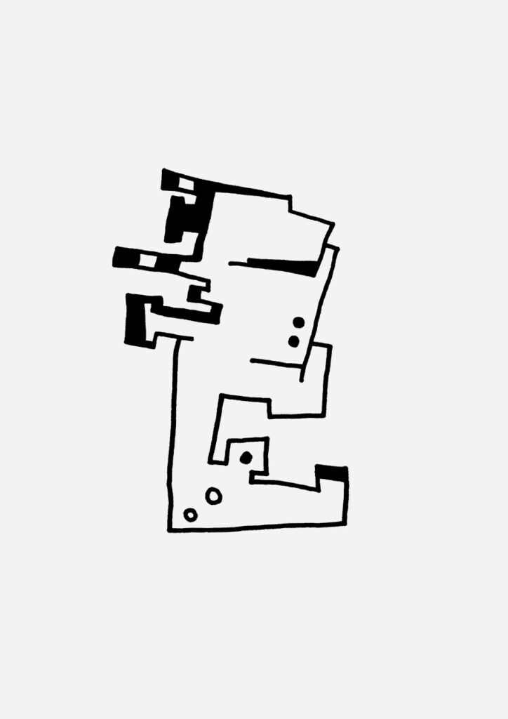 Lippen Bert zeigt eine eigenwillige Illuwillu Figur zwischen Grant, Gerüchten und fantastischen Geschichten.