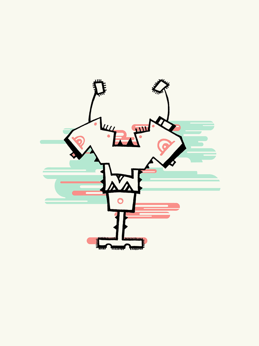 Twoface zeigt eine Illuwillu Figur mit zwei gegensätzlichen Persönlichkeiten zwischen Mitgefühl und Bösartigkeit.